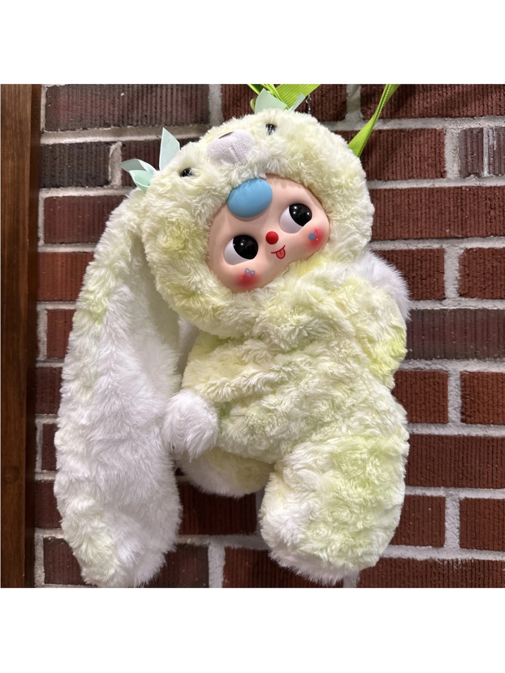 BABY THREE HUGGING BACKPACK 400% NEW TIE-DYE BUNNY BB3 Plush BB3 secret?